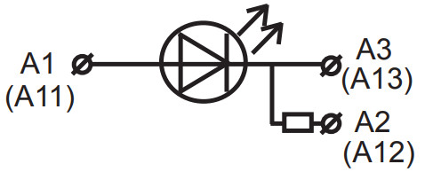 Сигнальний світлодіод Elko-ep USS-11 AC 230В, AC/DC 24В (зелений) - фото №1
