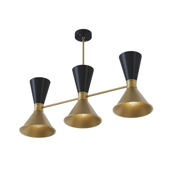 Люстра Pikart 32091-2 E27 12x60W IP20 Чорна - фото №1