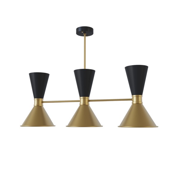 Люстра Pikart 32091-2 E27 12x60W IP20 Чорна - фото №2