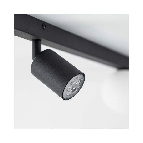 Світильник поворотний, спот TK Lighting 10001 Vox GU10+G9 3x10+6W IP20 Bk - фото №2