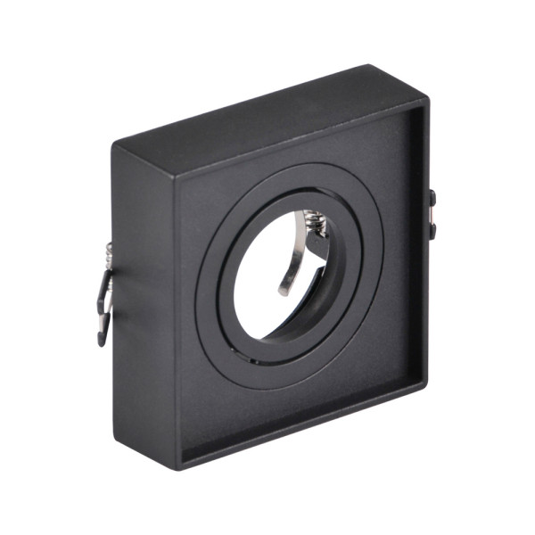 Точечный светильник Goldlux 320230 Gaja GU5.3 1x12W IP20 BK - фото №1