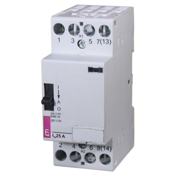 Контактор ETI 002464054 RD 25-40-R-230V AC/DC (AC1) с ручным управлением