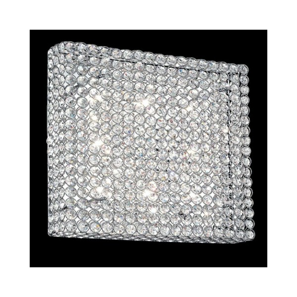 Люстра припотолочная Ideal Lux / Идеал Люкс ADMIRAL PL4 CROMO - фото №1