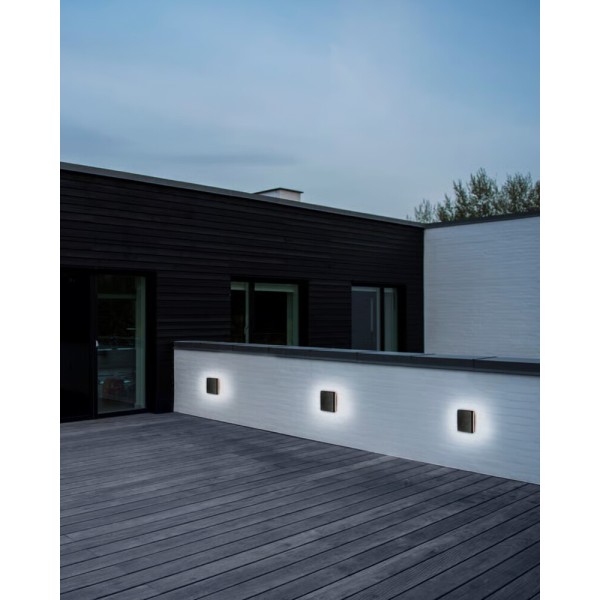 Уличный светильник Nordlux 46951003 Artego Square LED 1x8W 3000K 484Lm IP54 черный - фото №1