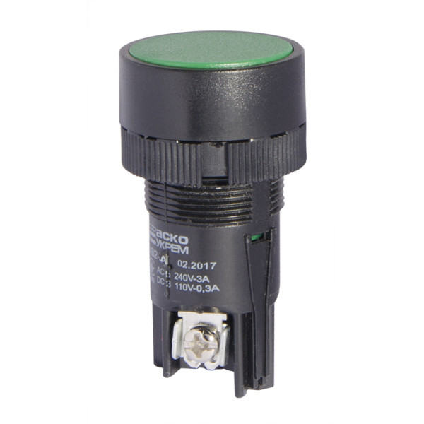 Кнопка Аско-Укрем XB2-EA131 NO «Старт» зелена (A0140010033) - фото №1