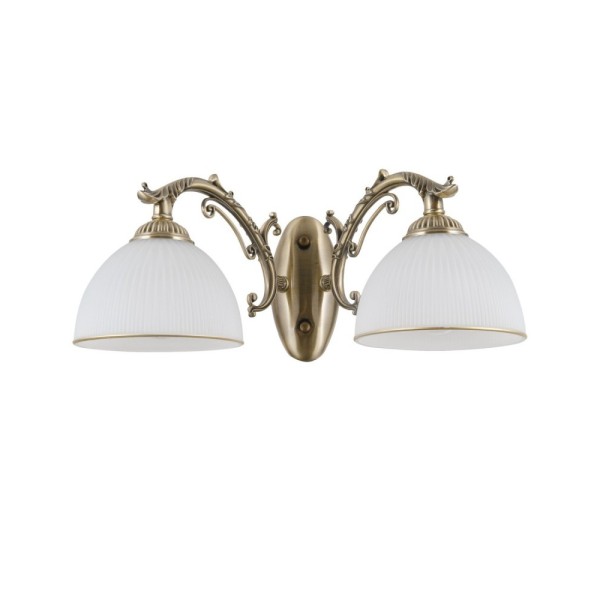 Бра, настенный светильник Italux WL-5122-2 Feneza E27 2x40W IP20 Bronze