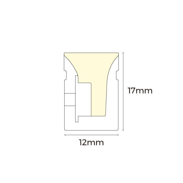 Гибкий неон COLORS 24V-IP67 10W Green 5м (AFS1217-G) - фото №2