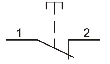 Одномісний пост керування Promfactor FP4-BOX1W2 з металевою кнопкою "O" (Stop) - фото №1