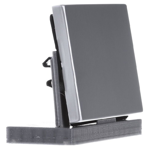 Одинарная клавиша выключателя Berker K.5 14057003 (алюминий) - фото №2