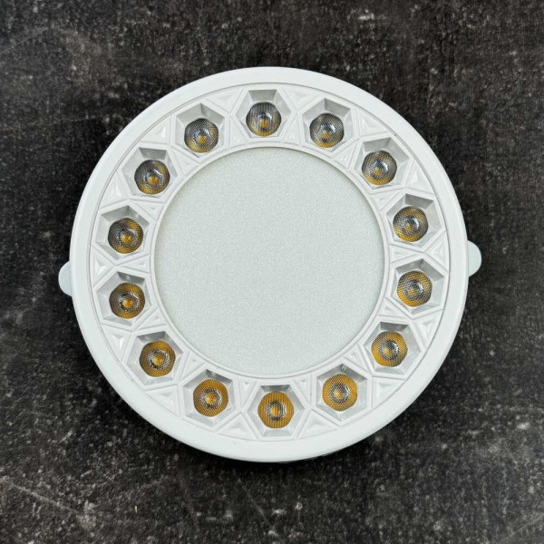 Світильник LED даунлайт Violux ADAMANT 18W 4200K круг IP20 білий ( 100160 ) - фото №2