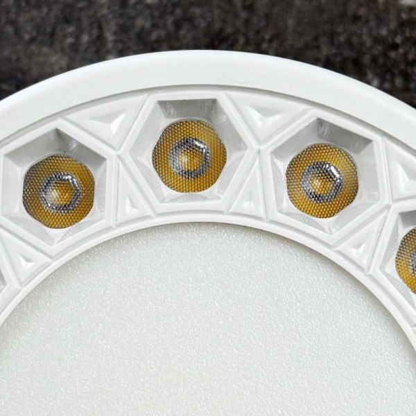 Світильник LED даунлайт Violux ADAMANT 18W 4200K круг IP20 білий ( 100160 ) - фото №4