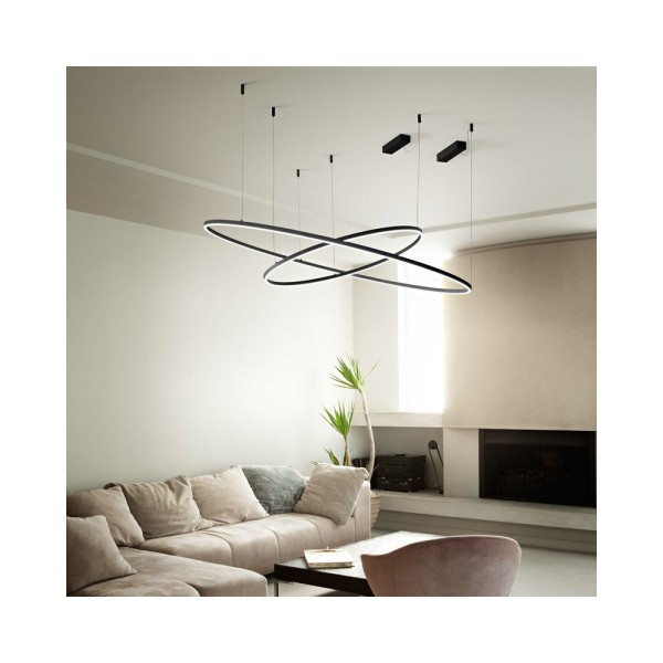 Люстра Ideal Lux 285078 Oracle Slim LED 1x89W 4000K 9650Lm IP20 - фото №1