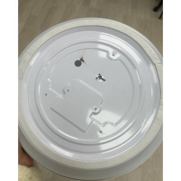 Светильник потолочный Goldlux 3314888 Kern LED 1x15W 4000K 1600Lm IP20 никелевый - фото №1