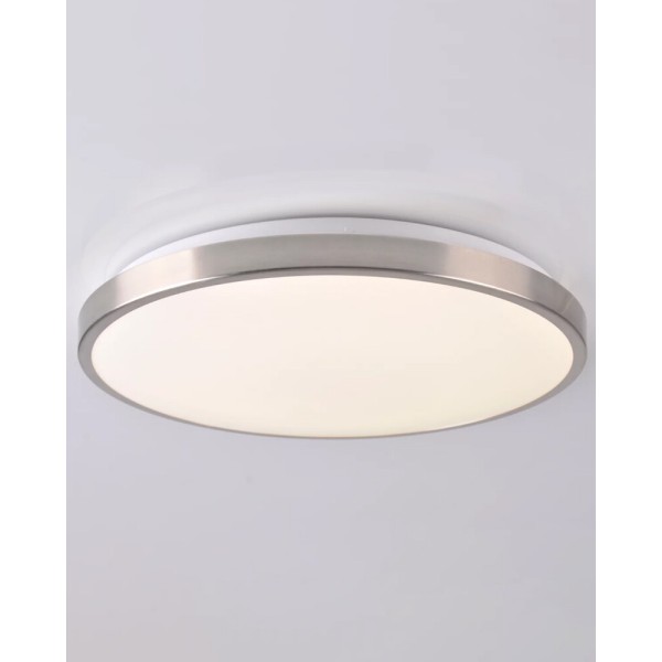 Светильник потолочный Goldlux 3314888 Kern LED 1x15W 4000K 1600Lm IP20 никелевый - фото №4