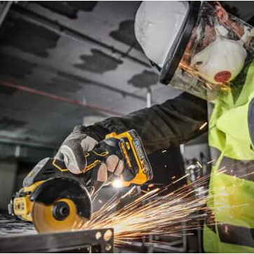 Аккумуляторная дисковая пила бесщеточная DeWALT DCS438N XR Li-lon 18В Ø76х10мм 20000об/мин - фото №4