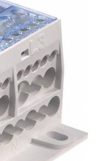 Розподільний блок FTG (вхід: 1х6-35мм², виходи 3р: 5x1,5-6, 2x4-16мм², 1р 4x1,5-10, 6x4-16 мм²) - фото №1