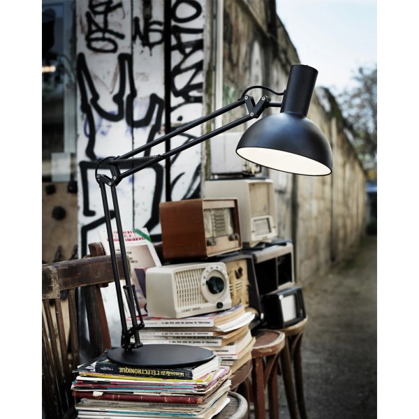 Настільна лампа Nordlux 75145003 Arki E27 1x60W IP20 чорна - фото №1