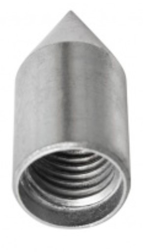 Оцинкованный наконечник DKC NE1403L для резьбового стержня заземления М16 - фото №1