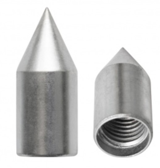 Оцинкованный наконечник DKC NE1403L для резьбового стержня заземления М16 - фото №2