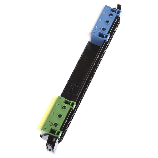 Шины (с держателем) РЕ и N Hager VZ461 для 1-рядных щитков Volta - фото №6