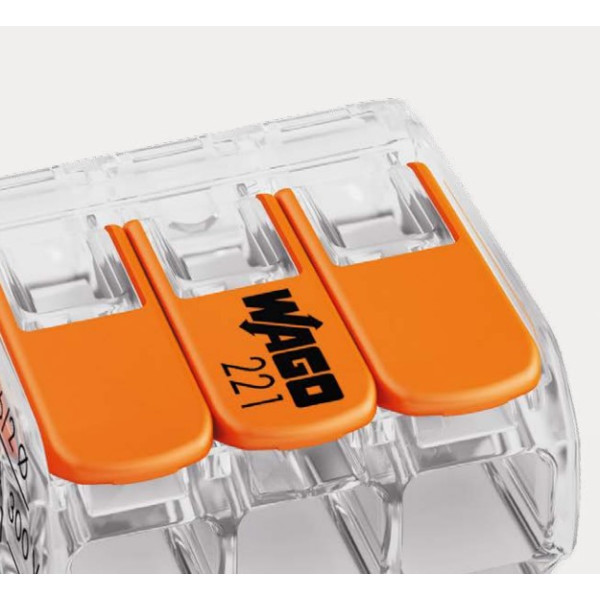 Клемма на 3 провода WAGO COMPACT 41А - фото №4