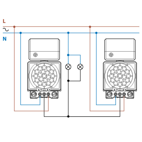 Датчик движения Finder 5-350лк 10с-12мин 360°/110° (180182300000) - фото №2