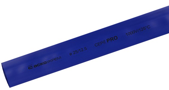 Синя термозбіжна трубка Аско-Укрем PRO Ø 25,0/12,5 (A0150040578)