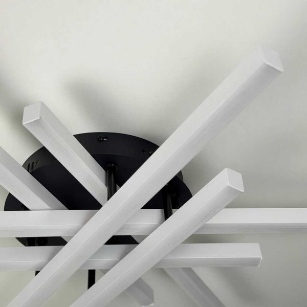 Светильник LED smart ARMANI​+пульт 90W 3000-5000K IP20 круг белый Violux ( 220945 ) - фото №3