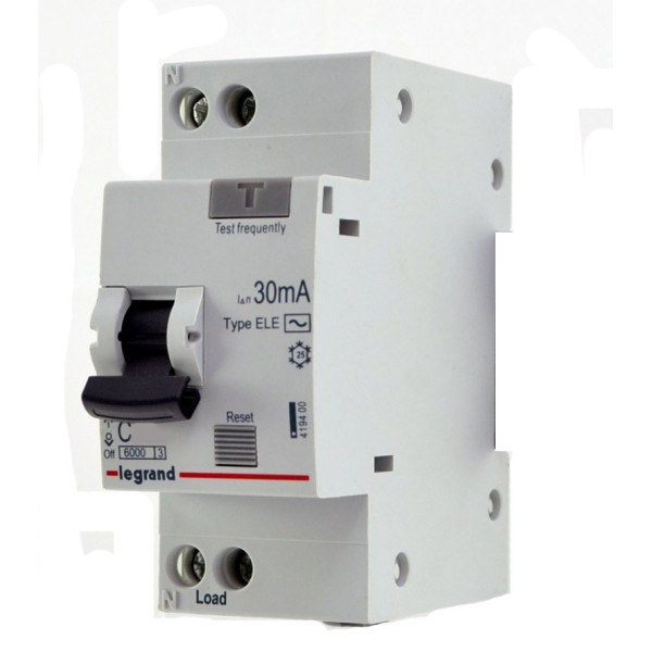 Дифференциальный автомат Legrand (419402) RX³ 1P+N C 32A 30мA AC