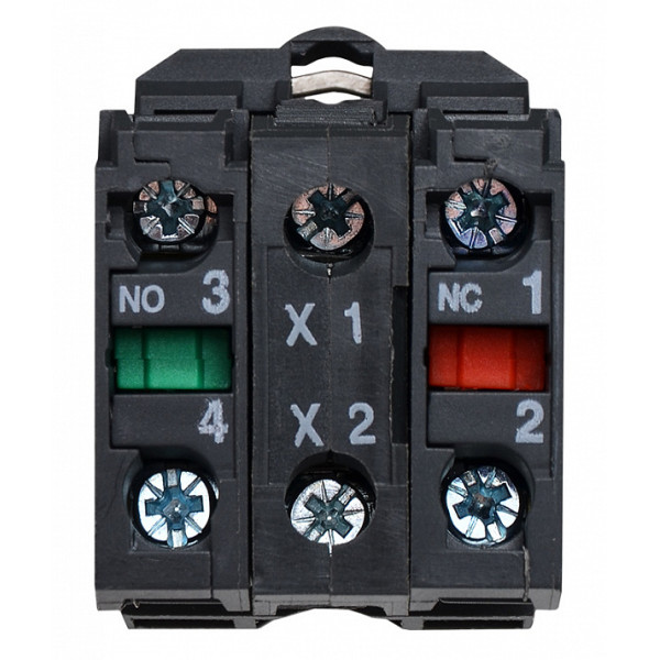 Переключатель Аско-Укрем TB5-AK123M5 (0-I) с подсветкой зеленый (A0140010165) - фото №3