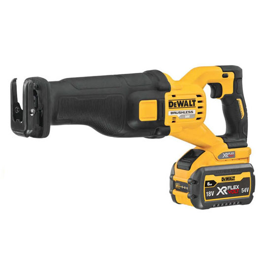 Сабельная аккумуляторная пила DeWALT DCS389T2 Flexvolt XR Li-Ion 54В 0-3000 ход/мин