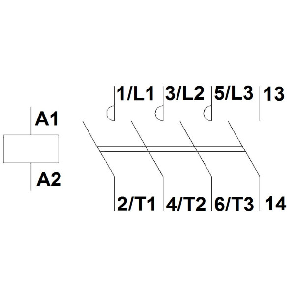 Контактор Schrack LZDM1213 Cubico Mini 230В AC 1НO 5,5 кВт 12А 3Р - фото №10