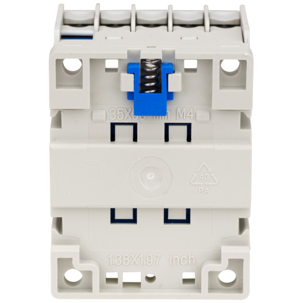 Контактор Schrack LZDM1213 Cubico Mini 230В AC 1НO 5,5 кВт 12А 3Р - фото №4