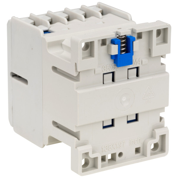 Контактор Schrack LZDM1213 Cubico Mini 230В AC 1НO 5,5 кВт 12А 3Р - фото №5