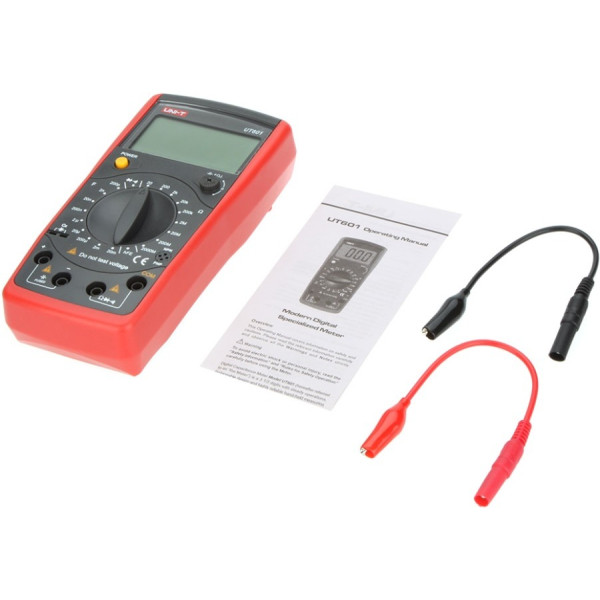 Цифровой мультиметр емкости и сопротивления UNI-T UT-601 - фото №2