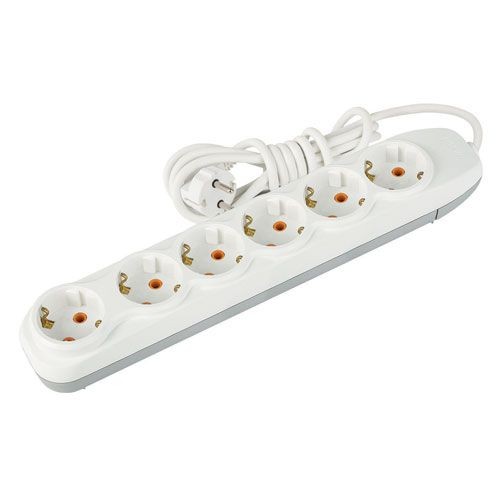 Подовжувач Nilson 6р 2м з заземленням ( 46130102 )