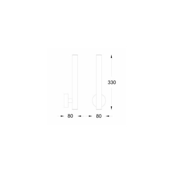 Бра, настінний світильник Zuma Line W0461-02B-L8L8 Loya - фото №1