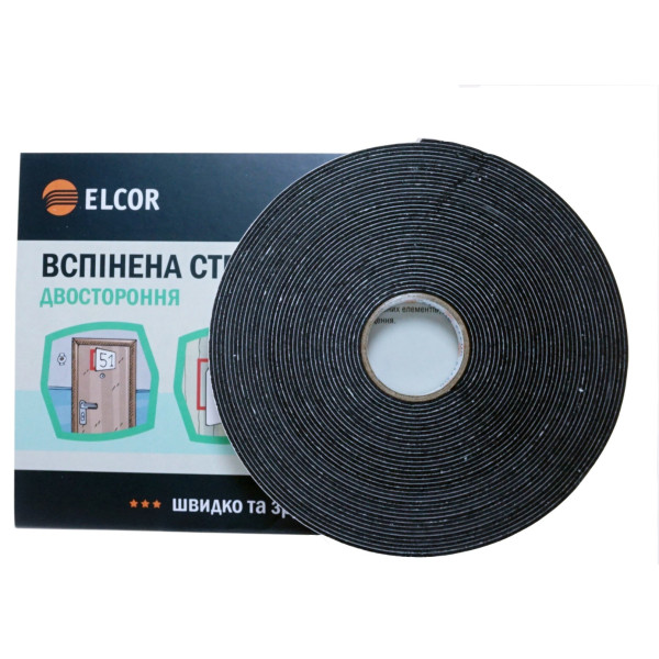 Вспененная двусторонняя лента Elcor 40206778 TREVA1210 12мм (10м) - фото №3