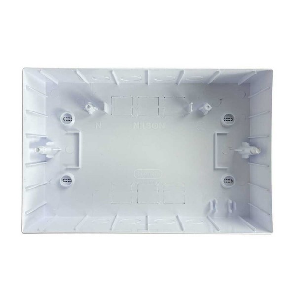 Бокс пластиковий NILSON quantum на 9 модулів зовнішній білий ( 32881109 ) - фото №3