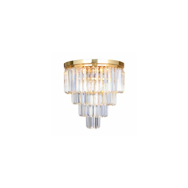 Люстра пристельова Zuma Line FC17106/4+1-GLD Amedeo