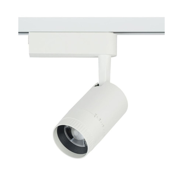 Трековый светильник Nowodvorski 37623 Profile zoom LED 1x9W 3000K 550Lm IP20 Wh