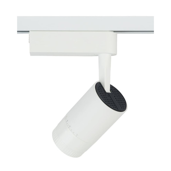 Трековый светильник Nowodvorski 37623 Profile zoom LED 1x9W 3000K 550Lm IP20 Wh - фото №2