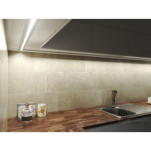 Профіль для світлодіодної стрічки Lumines RETO алюміній - фото №2