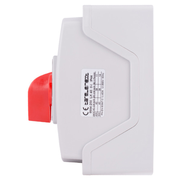 Пакетный переключатель E.Next LK63/3.323-ОВ/45 1-0-2 63А IP44 3p (8834-200) - фото №1