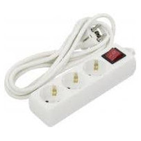 Удлинитель Sokol на 3 гнезда с заземлением и выключателем 2м (7.5.1.165703)