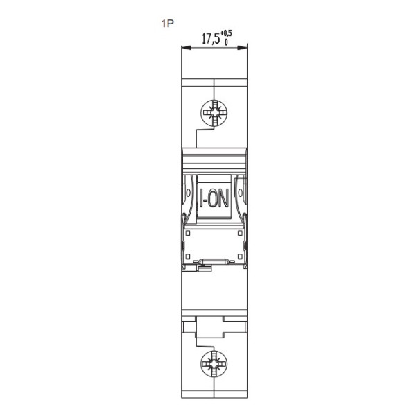 Автоматический выключатель ETI 002111511 ETIMAT 6 1p B 4А (6 kA) - фото №1