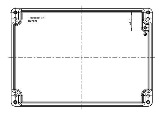 Пустая металлическая распредкоробка Spelsberg AL 520046 (sp15001601) (sp15001601) IP66 - фото №3