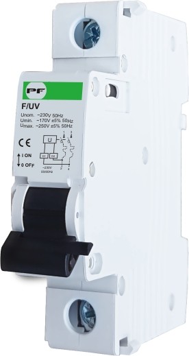 Расцепитель минимального напряжения Promfactor F/UV 230В левый (F/UV230L)