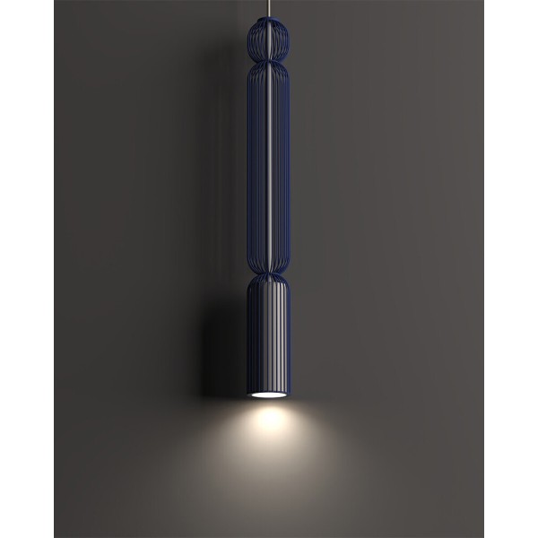 Подвесной светильник, люстра Nowodvorski 12196 Singles A GU10 R50 1x10W IP20 синий - фото №1