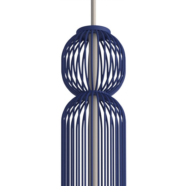 Подвесной светильник, люстра Nowodvorski 12196 Singles A GU10 R50 1x10W IP20 синий - фото №4